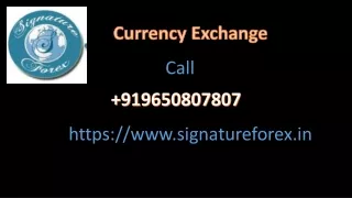 Currency Exchange Service