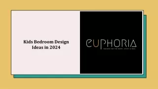 Kids Bedroom Design Ideas in 2024