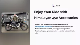 Enjoy Your Ride with Himalayan 450 Accessories