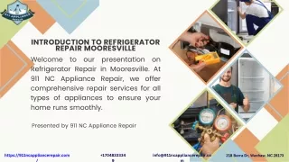 Refrigerator Repair Mooresville