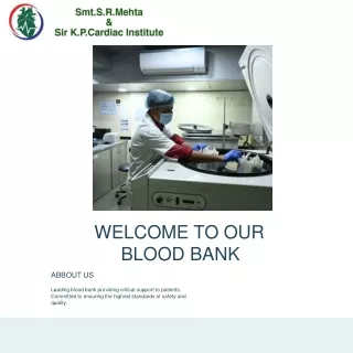 SRM Hospital : The Best Blood bank in Mumbai