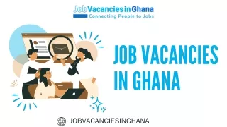 Ghana Recruitment - Job Vacancies in Ghana