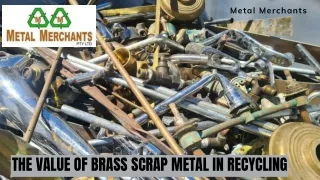 The Value of Brass Scrap Metal in Recycling