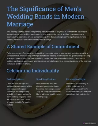 The-Significance-of-Mens-Wedding-Bands-in-Modern-Marriage_LeonardoJewelers