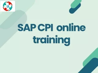 SAP CPI online training