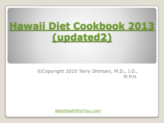 Hawaii Diet Cookbook 2013 (updated2)27