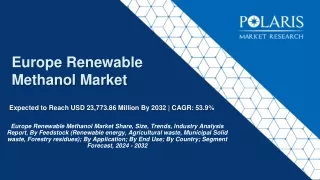 Europe renewable methanol market