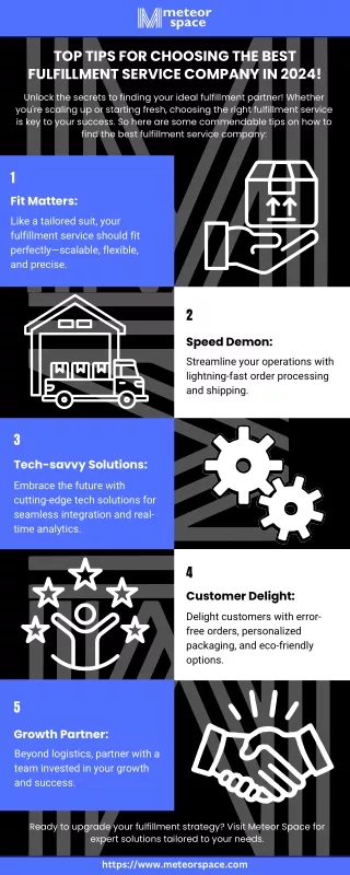 Top Tips for Choosing the Best Fulfillment Service Company in 2024!