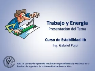 TEÓRICA - Trabajo y Energía (Teoremas de Energía)