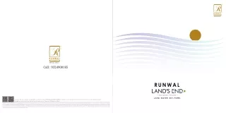 Runwal Lands Ends Brochure | Runwal Lands Ends  PDF