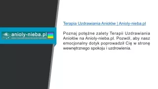 Terapia Uzdrawiania Aniołów  Anioly-nieba.pl