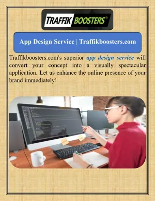 App Design Service  Traffikboosters.com