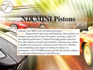 MINI Engine Torque Specs