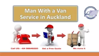 Man With a Van Service in Auckland