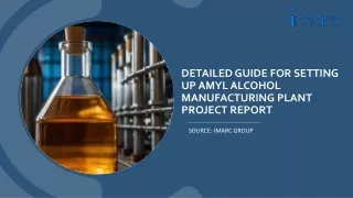 Amyl Alcohol Manufacturing Plant Project Report PDF