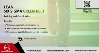 Lean Six Sigma Green Belt Training and Certification Course in Hyderabad