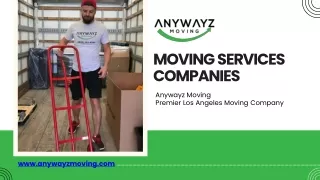 Los Angeles Residential & Commercial Moving Services Company