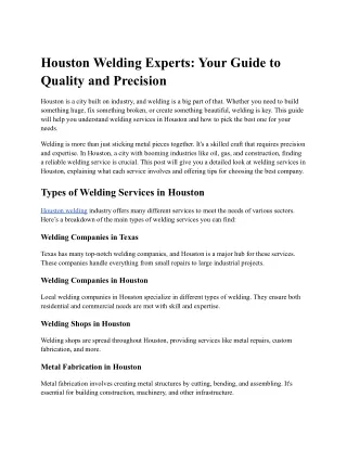 Houston Welding Experts_ Your Guide to Quality and Precision (1)