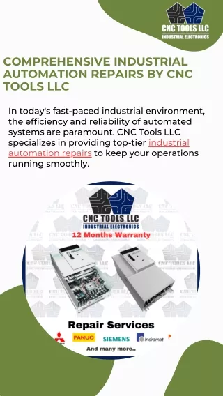 Expert Industrial Automation Repairs To Maximize Efficiency and Reduce Downtime