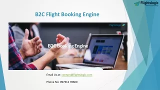 B2C Flight Booking Engine