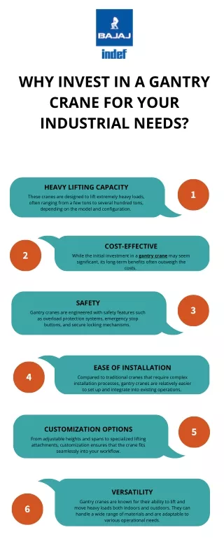 Why Invest in a Gantry Crane for Your Industrial Needs