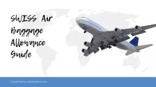 What is the Weight Limit for Luggage on SWISS Flights?