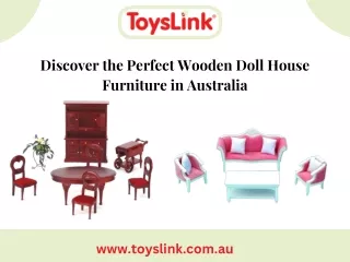 Discover the Perfect Wooden Doll House Furniture in Australia