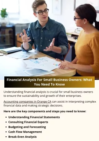 Financial Analysis For Small Business Owners: What You Need To Know