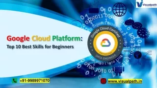 The Best GCP Data Engineering Online Training Course in Hyderabad