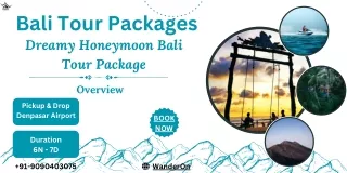 Romantic Bali Honeymoon Getaway