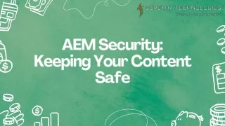 AEM Security Keeping Your Content Safe