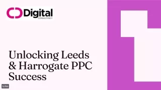 CD Digital PPC agency in Leeds & Harrogate