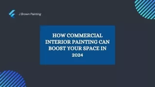 How Commercial Interior Painting Can Boost Your Space in 2024