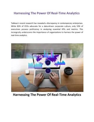 Harnessing The Power Of Real-Time Analytics