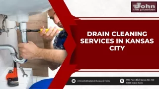 drain cleaning Kansas City