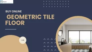 Elevate Your Space with White Geometric Tiles