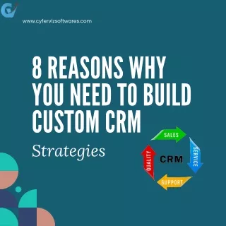 8 Reasons Why You Need to Build Custom CRM