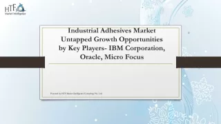 Industrial Adhesives Market