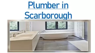 Best Plumber in Scarborough