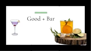 Non-Alcoholic Cocktails  Alcohol-free bartending services - Good   Bar