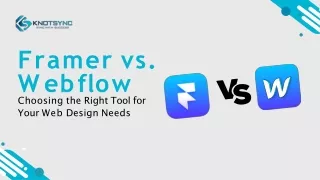 Framer vs. Webflow