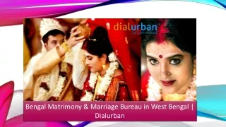 Bengal Matrimony & Marriage Bureau in West Bengal