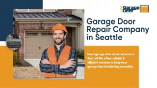 Garage Door Repair Seattle Seattle Door Repair & Installation