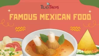 Famous mexican food