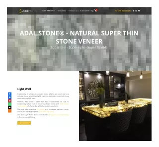 Adal Home Natural Stone Veneer Solutions