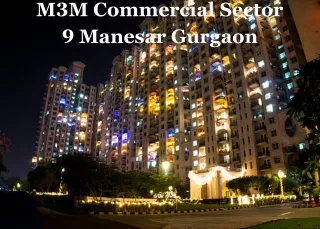 M3M Commercial Sector 9 Manesar Gurgaon - PDF