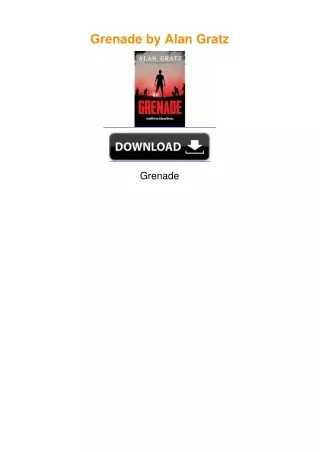 Grenade by Alan Gratz