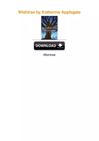Wishtree by Katherine Applegate