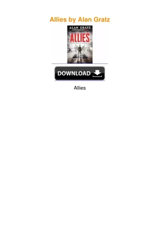 Allies by Alan Gratz
