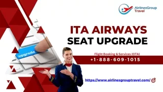 How to Upgrade on ITA Airways?